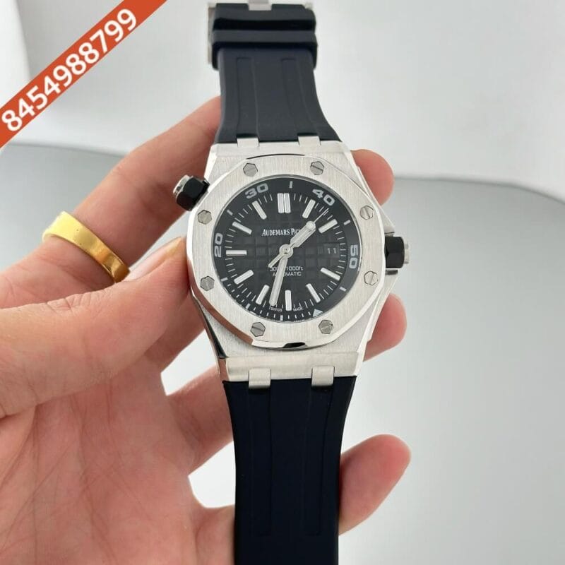 Audemars Piguet Royal Oak Offshore Diver Black Dial Swiss Automatic Watch