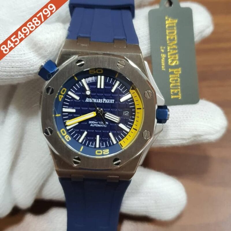 Audemars Piguet Royal Oak Offshore Diver Blue Swiss Automatic Watch