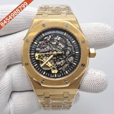 Audemars Piguet Royal Oak Rose Gold Skeleton Swiss Automatic Watch