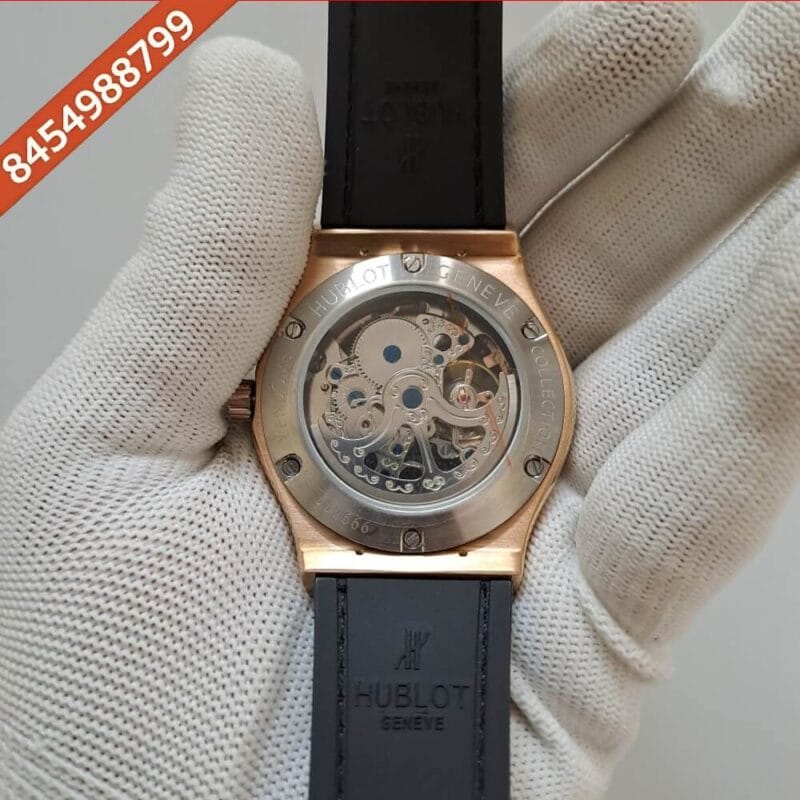 Hublot Classic Fusion 45mm Classico Ultra-Thin Skeleton Watch - Image 4