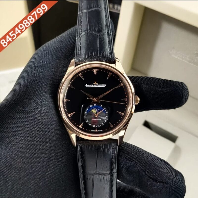 Jaeger Le Coultre Master Control Moon Phase  Swiss Automatic Watch