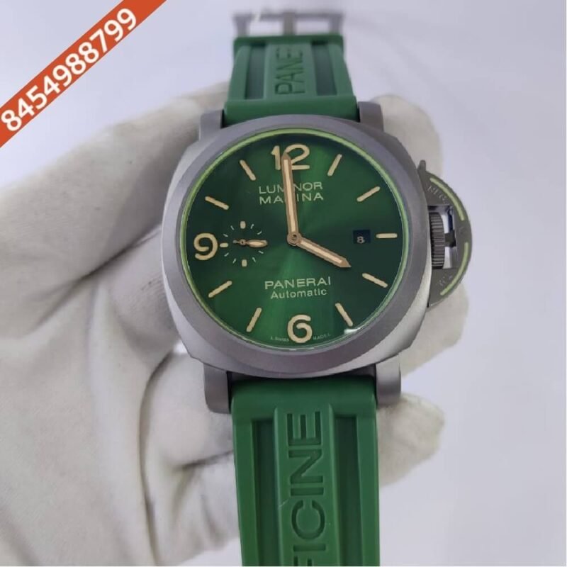 Luminor Panerai Marina Green Dial Swiss ETA Automatic Watch