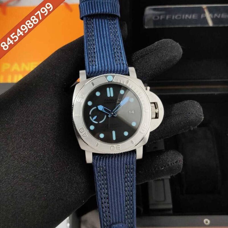 Luminor Panerai Submersible Mike Horn Black Dial Swiss Automatic Watch