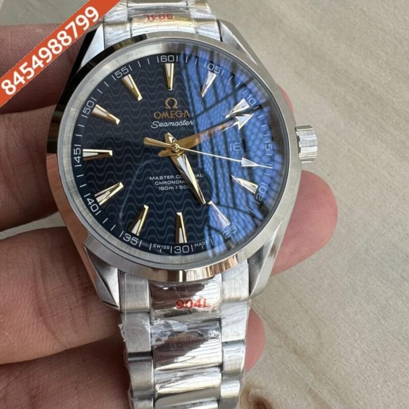 Omega Seamaster Aquaterra Master Chronometer Black Dial Swiss Automatic Watch