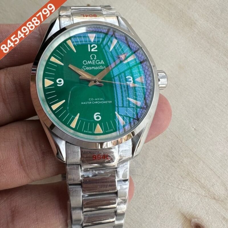 Omega Seamaster Aquaterra Master Chronometer Green Dial Swiss Automatic Watch