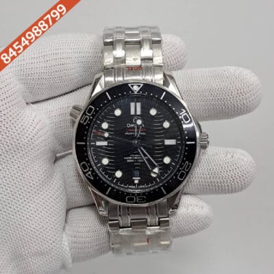 Omega Seamaster Diver Professional Steel Black Dial Swiss Automatic Watch