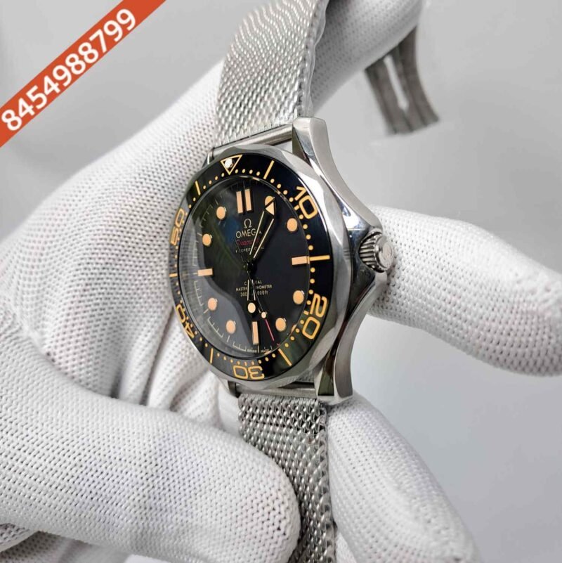 Omega Seamaster James Bond 007 Edition Black Automatic Watch - Image 2