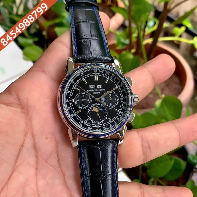 Patek Philippe Grand Complications Black Dial Swiss Automatic Watch