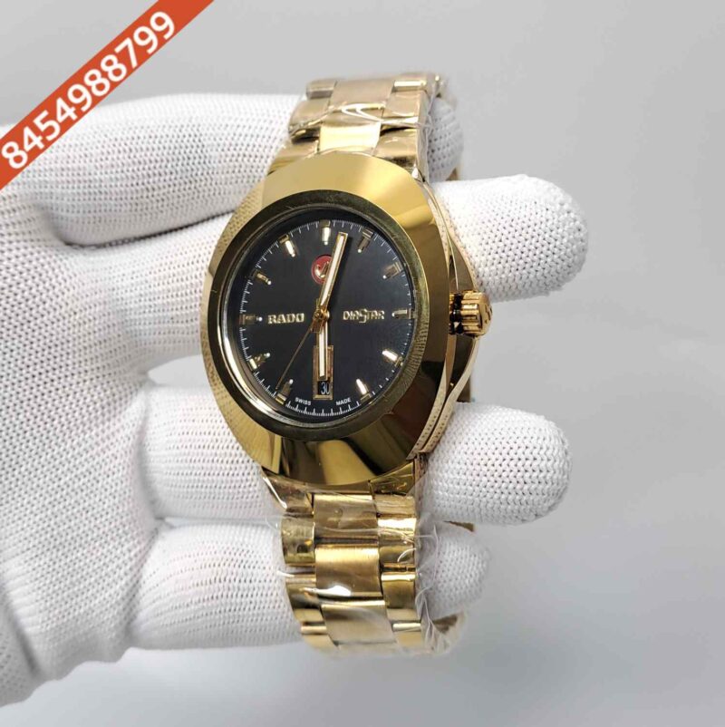 Rado Diastar Steel Black Dial Swiss Automatic Watch - Image 2