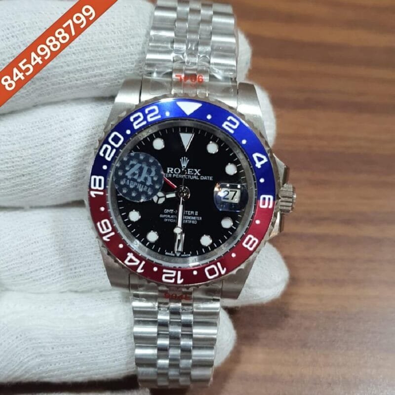 Rolex GMT Master 2 Steel Swiss Automatic Watch