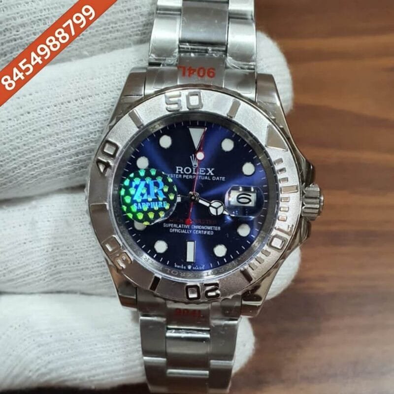 Rolex Oyster Perpetual Yacht-Master Steel Blue Swiss Automatic Watch