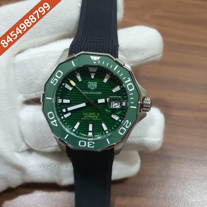 Tag Heuer Calibre 5 Aquaracer Green Dial Swiss Automatic Watch