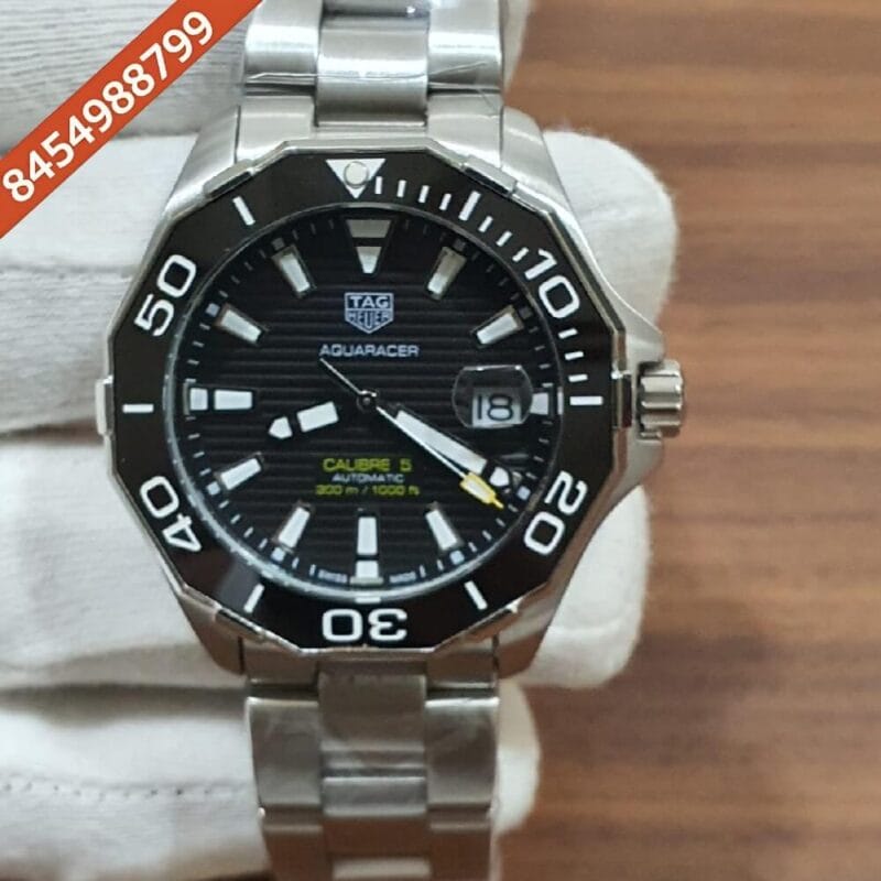 Tag Heuer Calibre Aquaracer Black Dial Swiss Automatic Watch