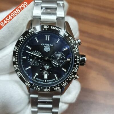 Tag Heuer Carrera Sport Chronograph Black Dial Swiss Watch