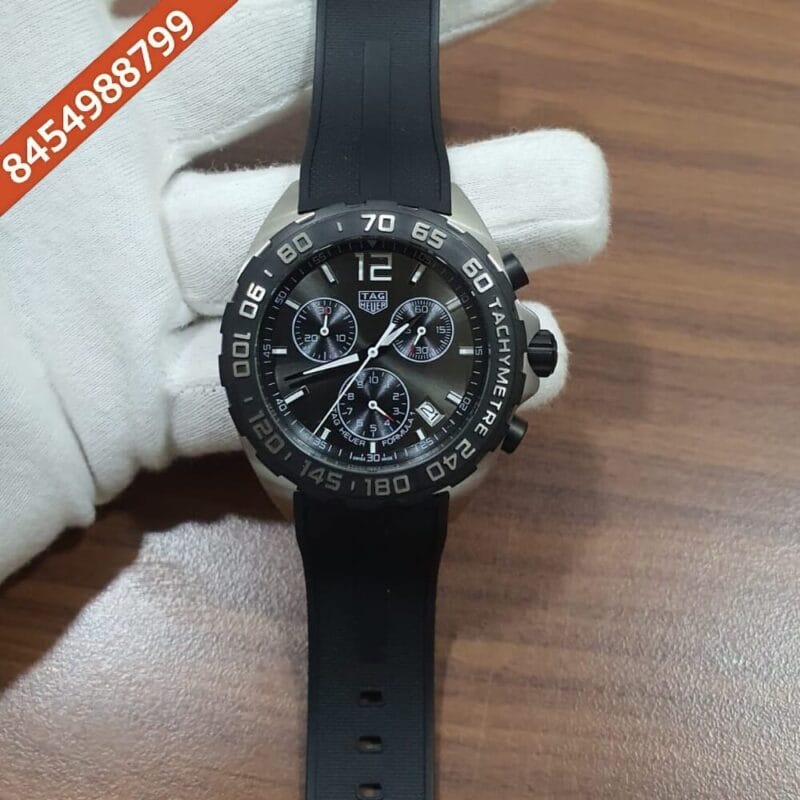 Tag Heuer Formula 1 Chronograph Steel Black Limited Edition Swiss Watch