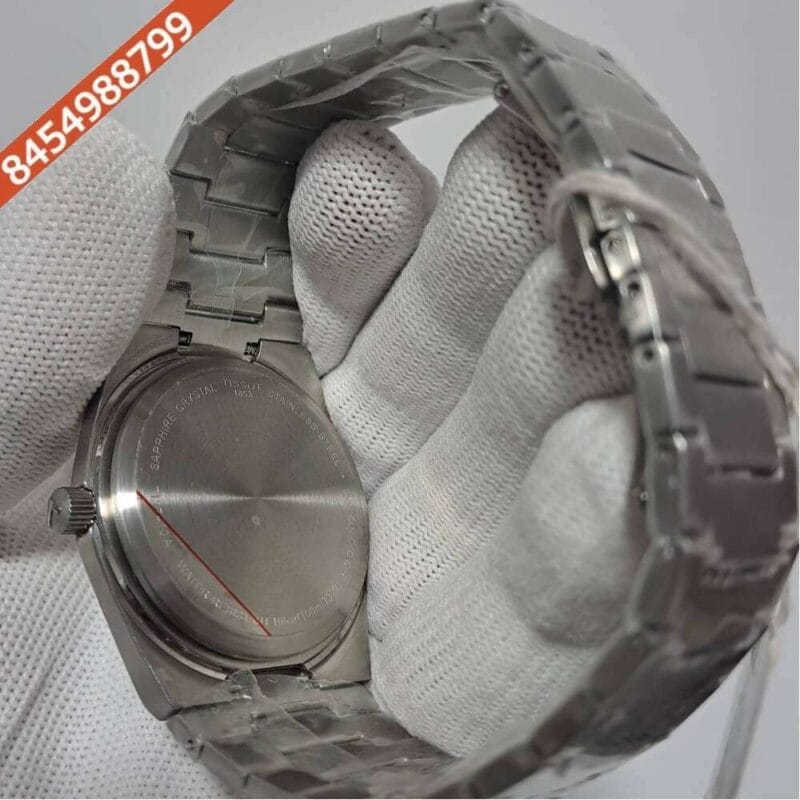 Tissot 1853 T-Classic PRX Full Steel Rose Gold White Dial Swiss Watch - Image 4