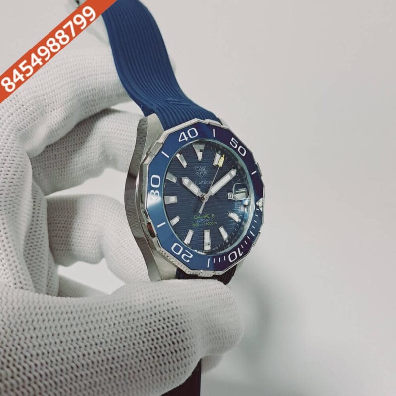 Tag Heuer Calibre 5 Aquaracer Blue Dial Swiss Automatic Watch - Image 2