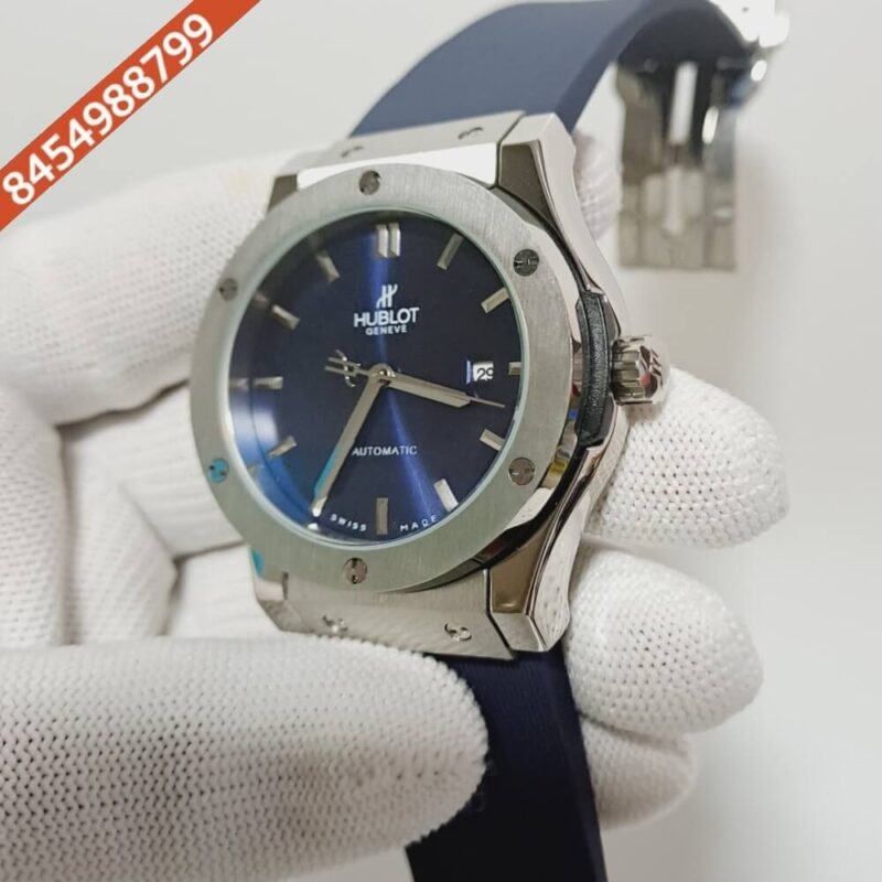 Hublot Classic Fusion Full Blue Dial Swiss Automatic Watch - Image 3