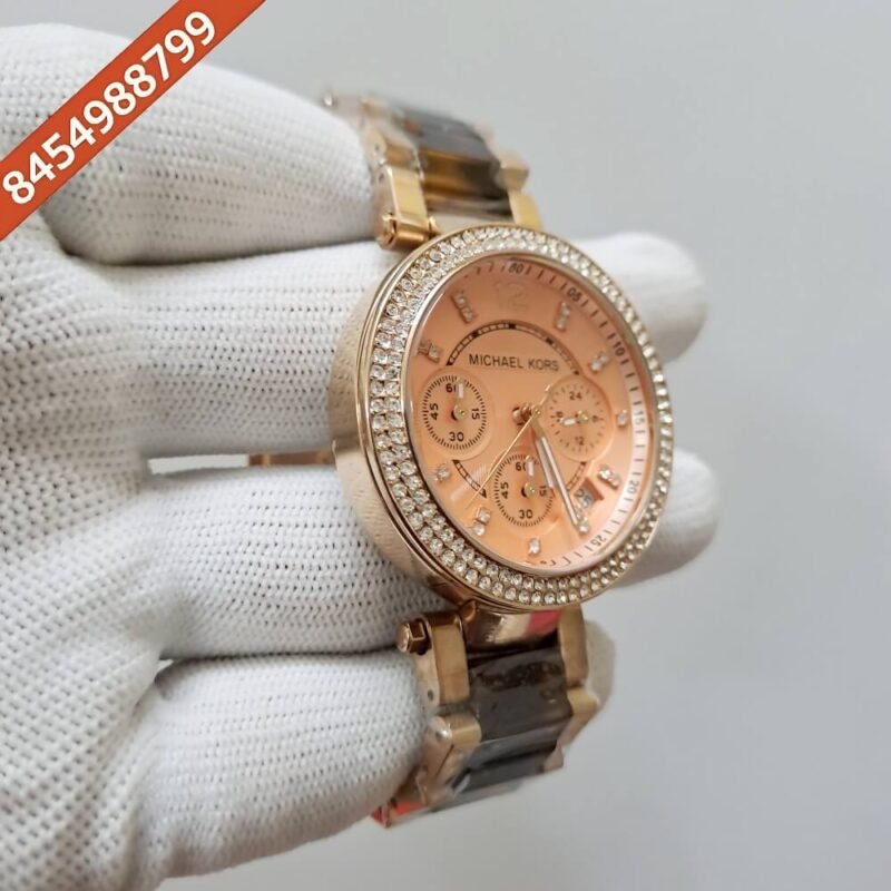 Michael Kors Chronograph Rose Gold Edition  Women’s Watch - Image 2