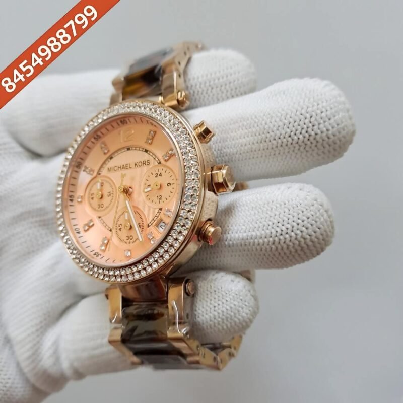 Michael Kors Chronograph Rose Gold Edition  Women’s Watch - Image 3