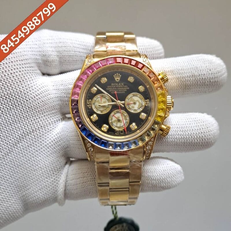 Rolex Daytona Rainbow Swiss Automatic Watch
