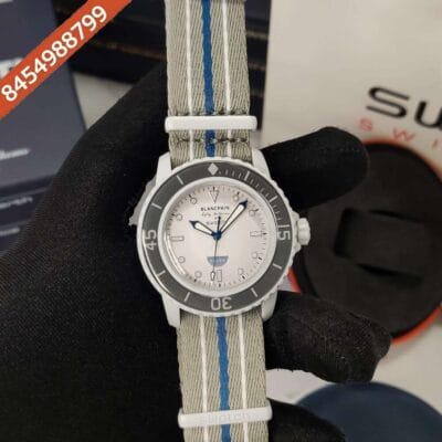 BLANCPAIN X SWATCH Fifty Fathoms SCUBA Grey Swiss Watch