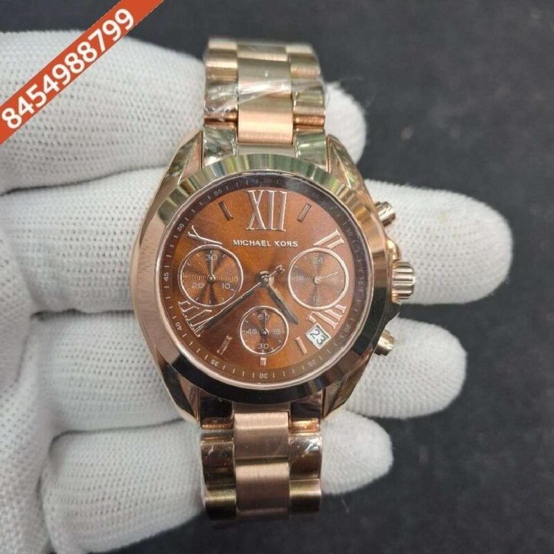 Michael Kors Analog Full Rose Gold Swiss Watch