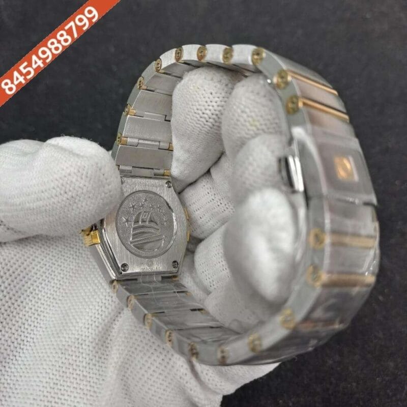 Omega Constellation Dual Tone Gold Dial Swiss Watch - Image 4