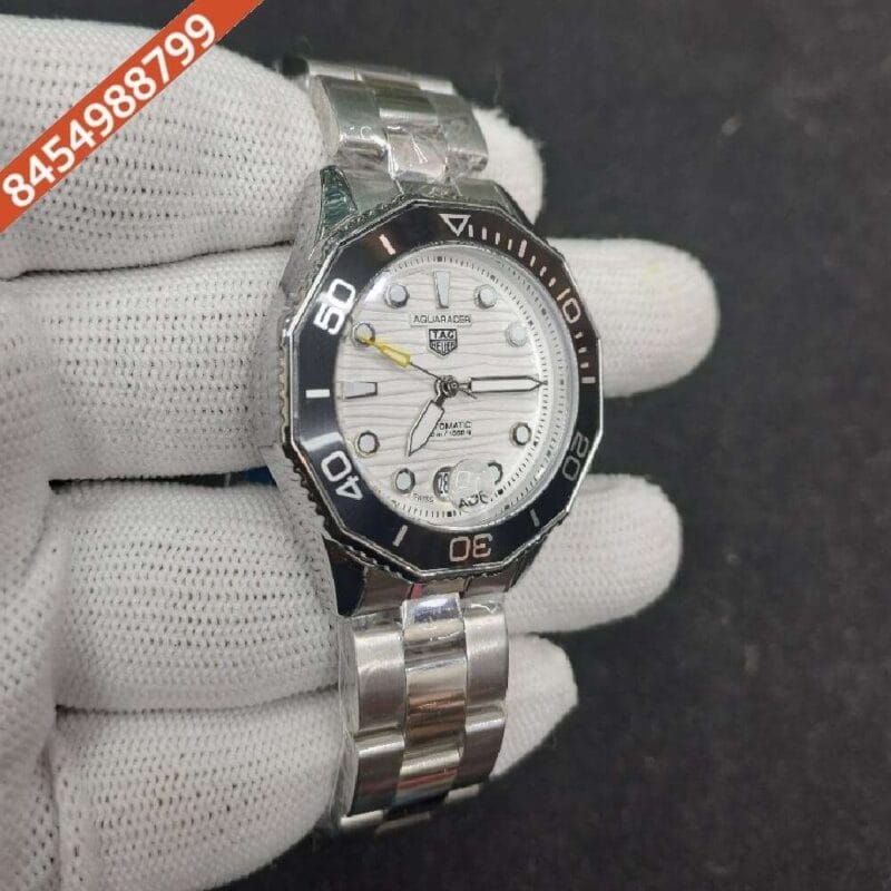 Tag Heuer Aquaracer White  Dial Swiss Watch - Image 3