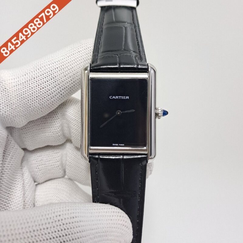 Cartier Tank Must Full Black Swiss watch