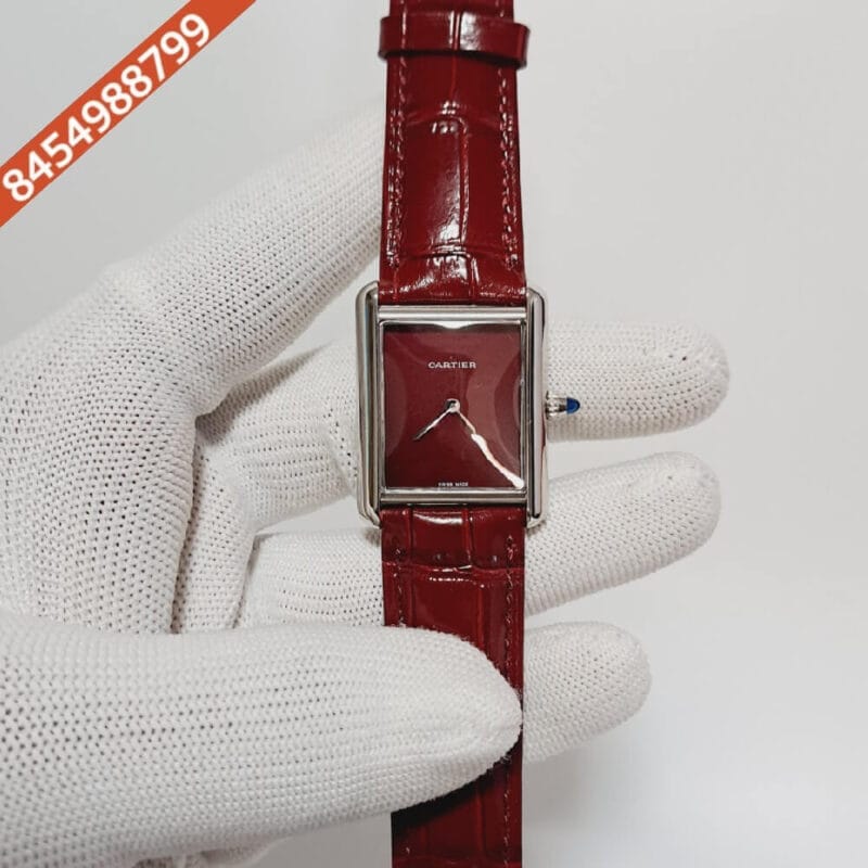 Cartier Tank Must Full Red Swiss watch