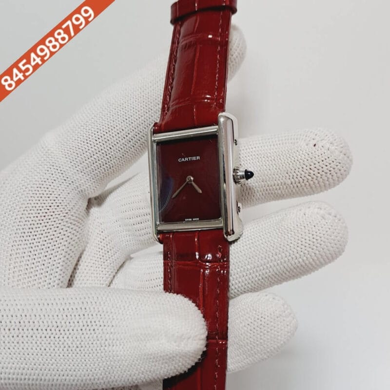 Cartier Tank Must Full Red Swiss watch - Image 3