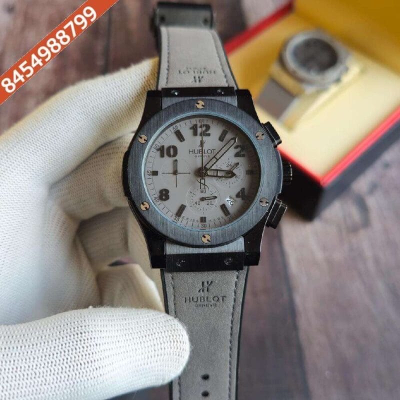 Hublot Vendom 3 Chronograph Full Grey Stainless Steel Case Watch