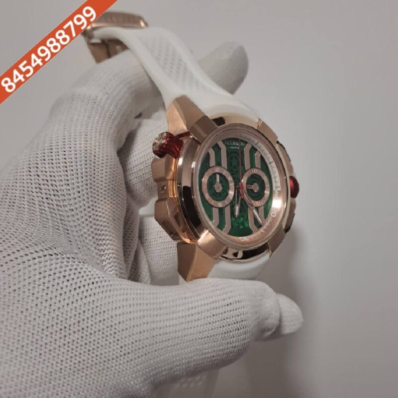 Jacob & Co Epic X Chronograph Green Dial Swiss Automatic Watch - Image 3