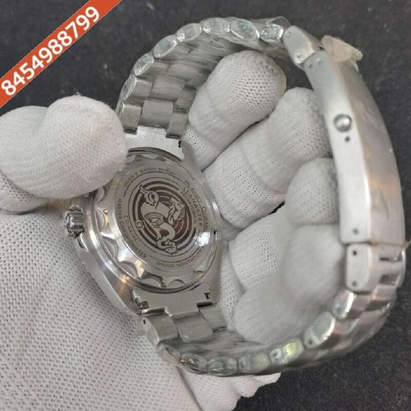Omega Ultra Deep Planet Ocean White Dial Stainless Steel Swiss Watch - Image 4