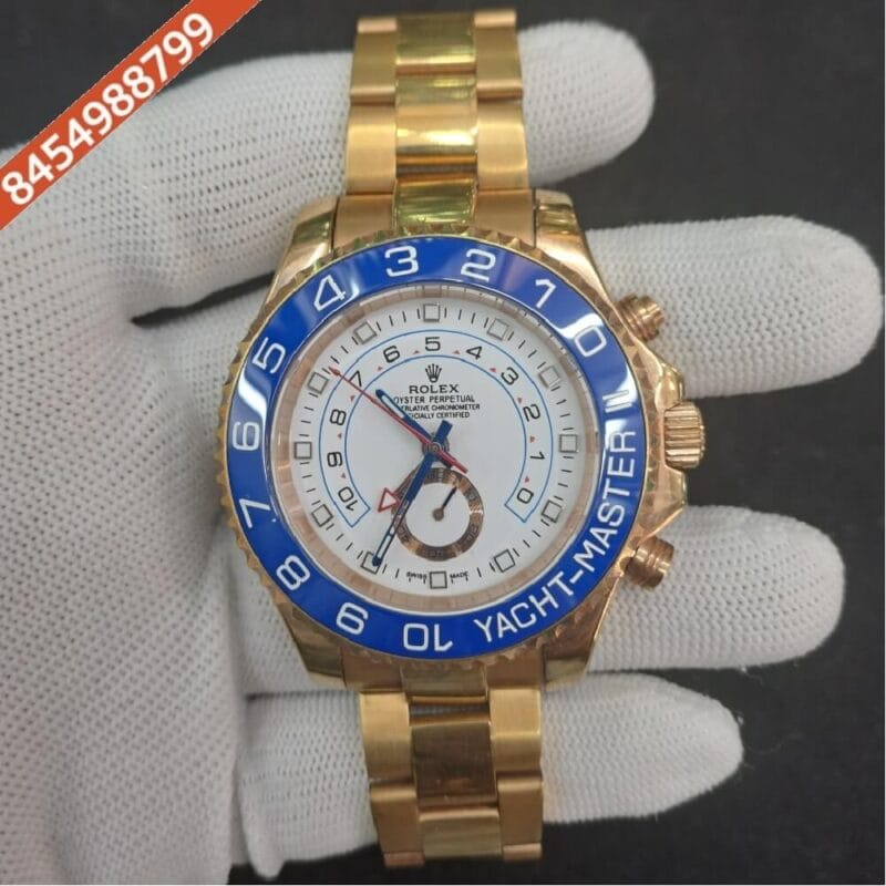 Rolex Oyster Perpetual Yacht-Master 2 Full Gold Swiss Automatic Watch