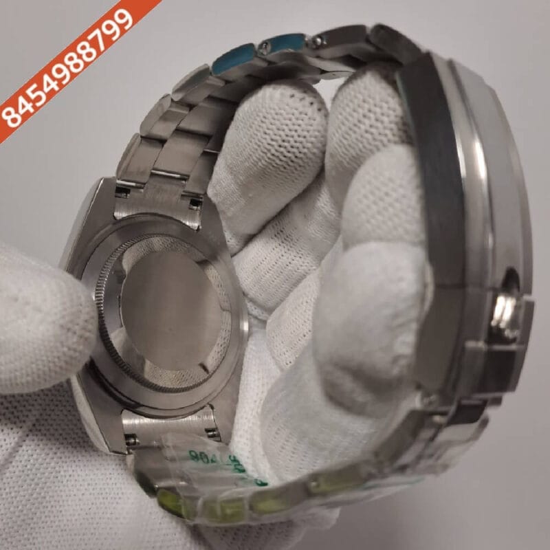 Rolex Sky-Dweller Silver Sky Blue Dial Swiss Automatic Watch - Image 4