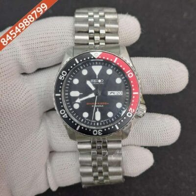 Seiko Prospex Diver's Black Dial Stainless Steel Swiss Automatic Watch