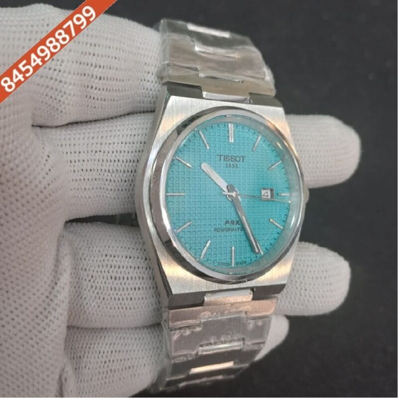 Tissot PRX Powermatic 80 Blue Dial Swiss Watch - Image 3