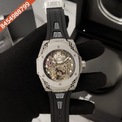 Hublot Big Bang Tourbillon Samuel Ross Skeleton Dial Swiss Automatic Watch