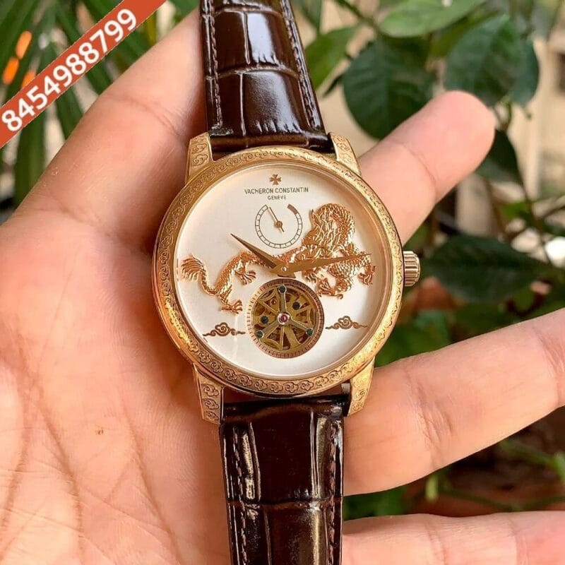 Vacheron Constantin Traditionnelle Tourbillon White Dial Swiss Automatic Watch