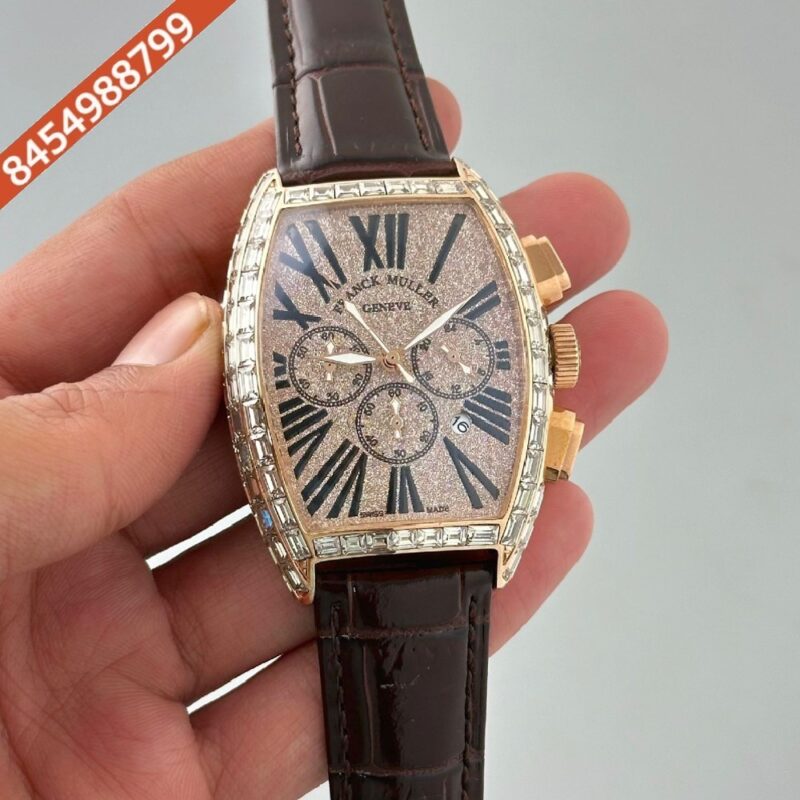 Frank Muller Gold Dial Quartz Watch