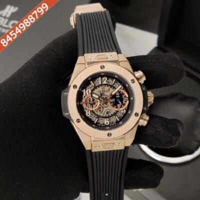 Hublot Big-Bang UNICO King Black Dial Black Rubber Strap Swiss Watch