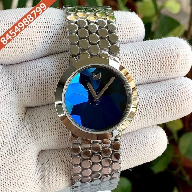 Swarovski Lake Of Shimmer Blue Dial Quartz Watch