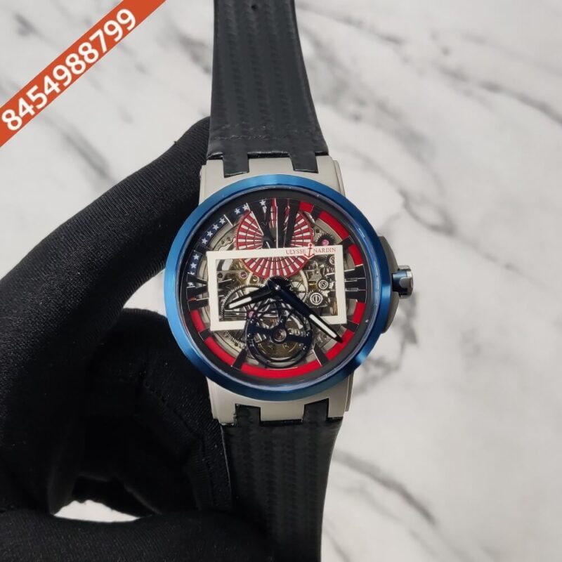Ulysse Nardin Executive Tourbillion Stars And Stripes Edition Swiss Automatic Watch