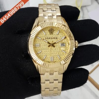 Versace Greca Full Gold Swiss Watch