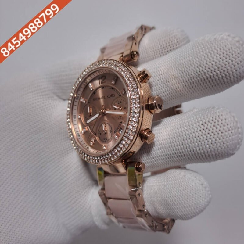 Michael Kors Chronograph Gold Edition Women’s Watch Swiss Watch - Image 3