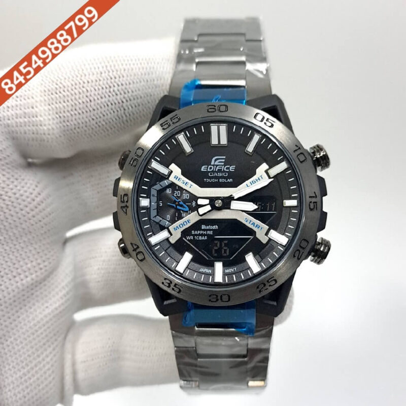 Casio Edifice Full Black Swiss Watch
