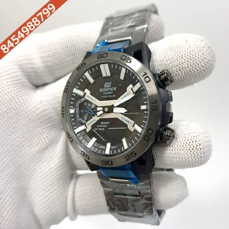Casio Edifice Full Black Swiss Watch - Image 3