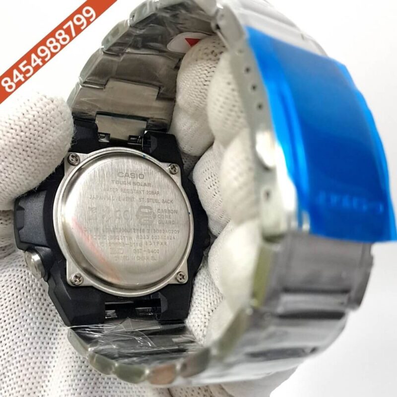 Casio G-Shock Stainless Steel Black Dial Swiss Watch - Image 4